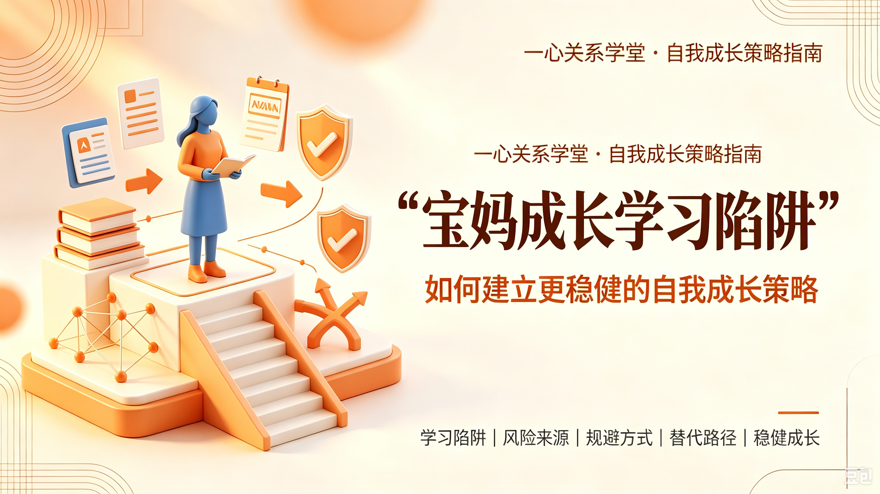 一心关系学堂 - 宝妈自我成长避坑指南：为什么越“学”越焦虑，问题出在哪里？